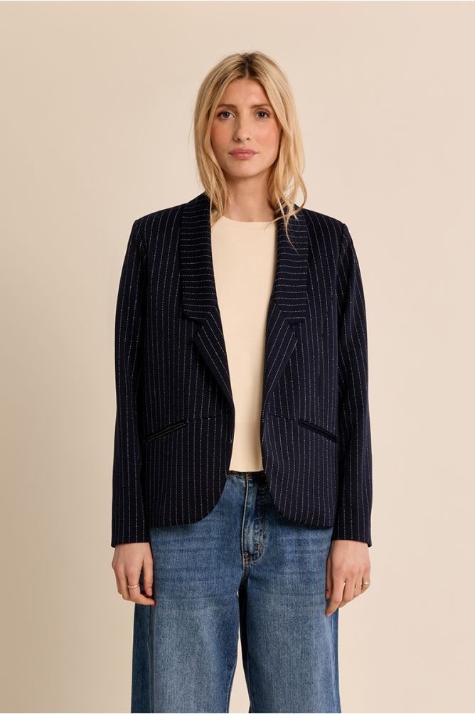 Striped blazer