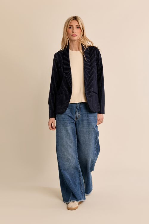 Blazer à rayures