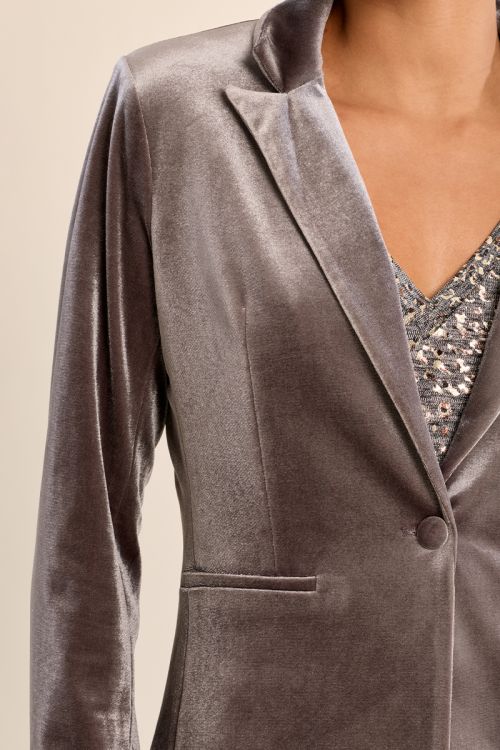 Blazer corto in velluto - Molly Bracken