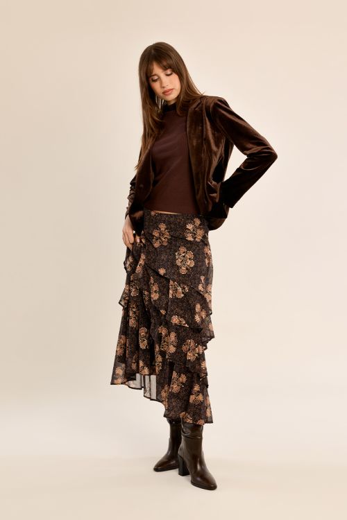 Blazer corto in velluto - Molly Bracken