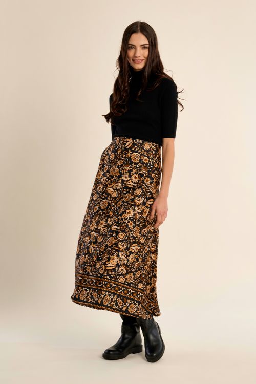 Gonna a vita alta con stampa boho - Molly Bracken