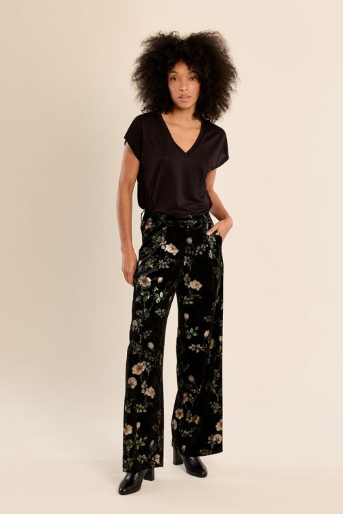 Pantalón largo con estampado