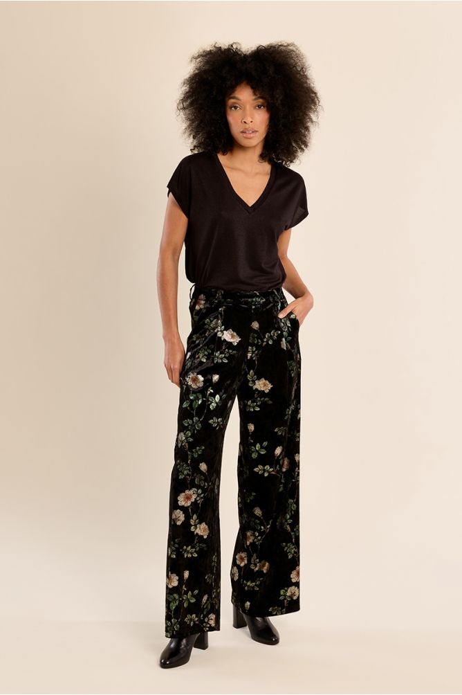 Pantalón largo con estampado