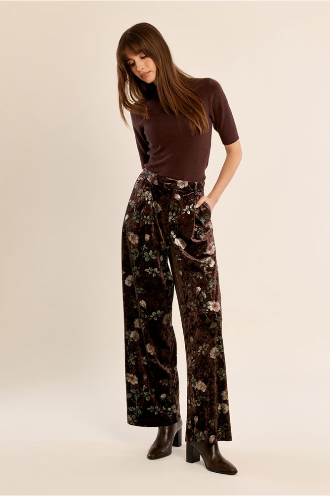 Pantalón largo con estampado