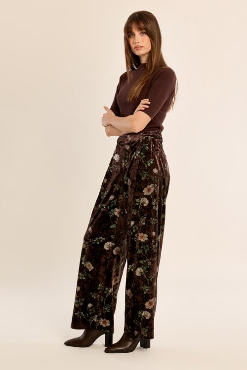 Pantalón largo con estampado
