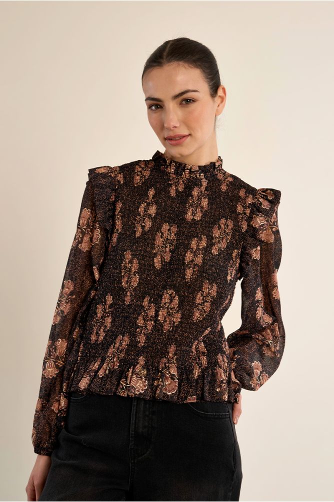 Ruched blouse