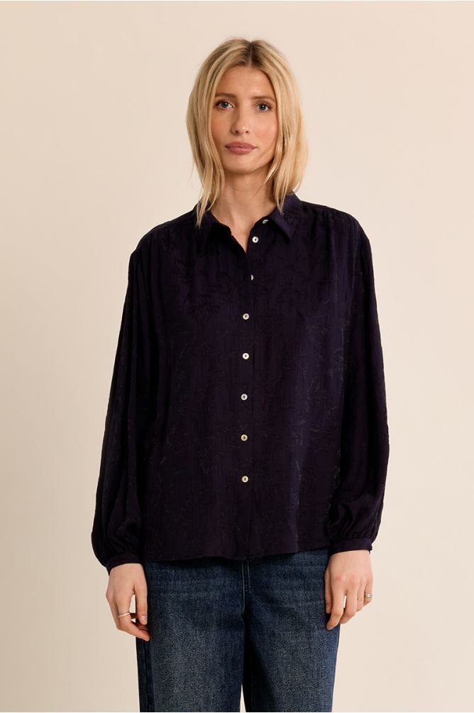 Camicia satinata a motivi floreali - Molly Bracken