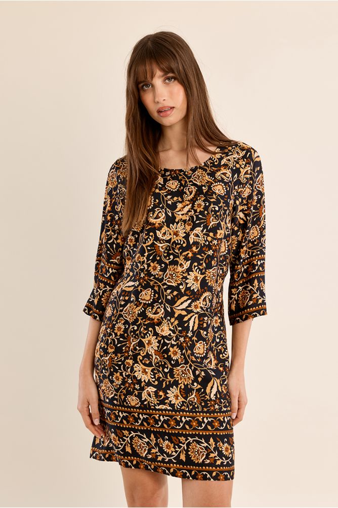 Robe courte bohême
