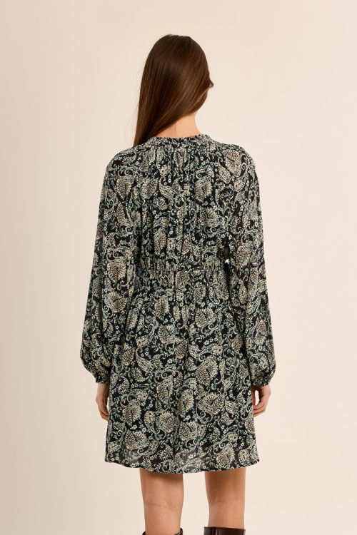 Robe imprimée cachemire