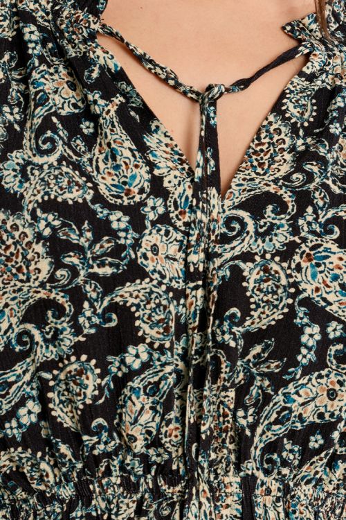 Paisley print dress