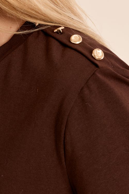 T-shirt crop en coton