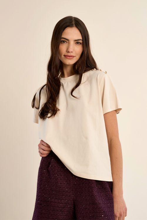 Cotton crop t-shirt