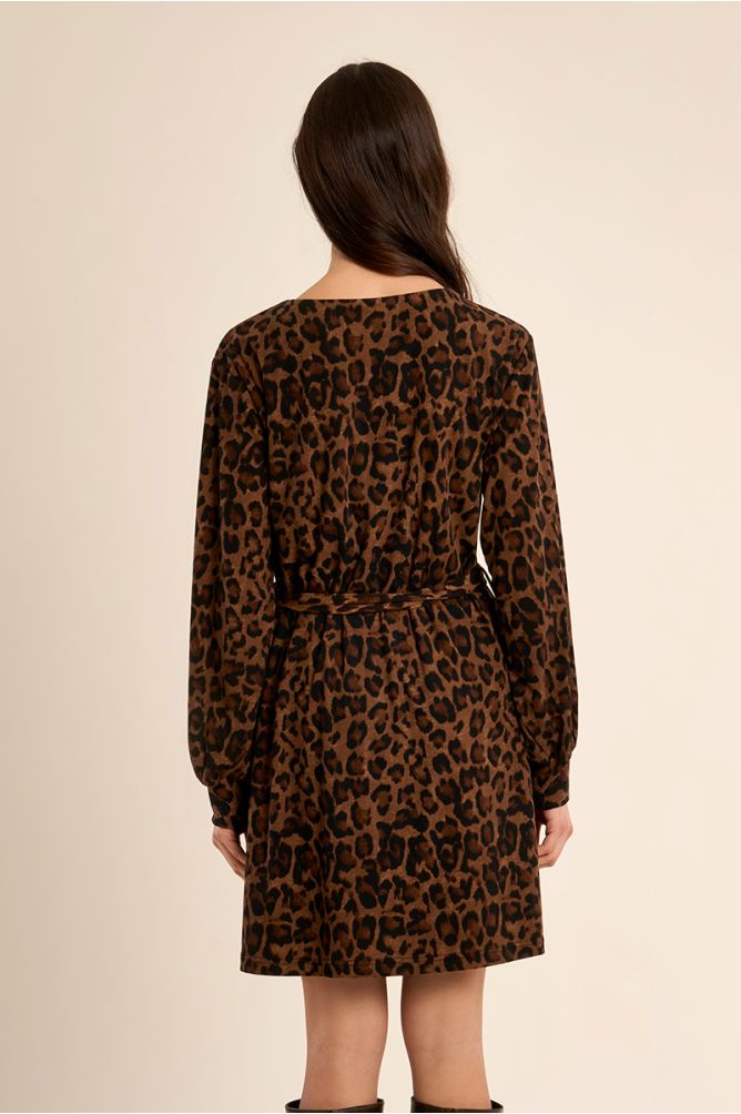 Leopard print dress