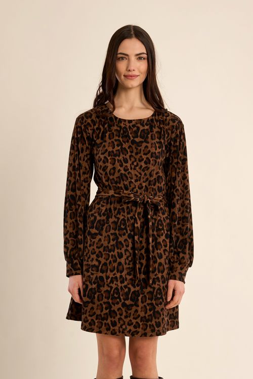 Robe imprimée léopard