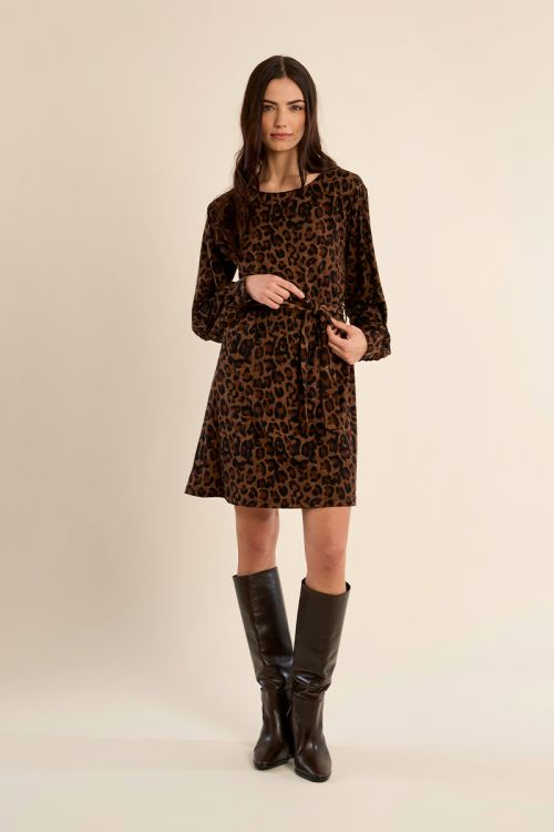Robe imprimée léopard