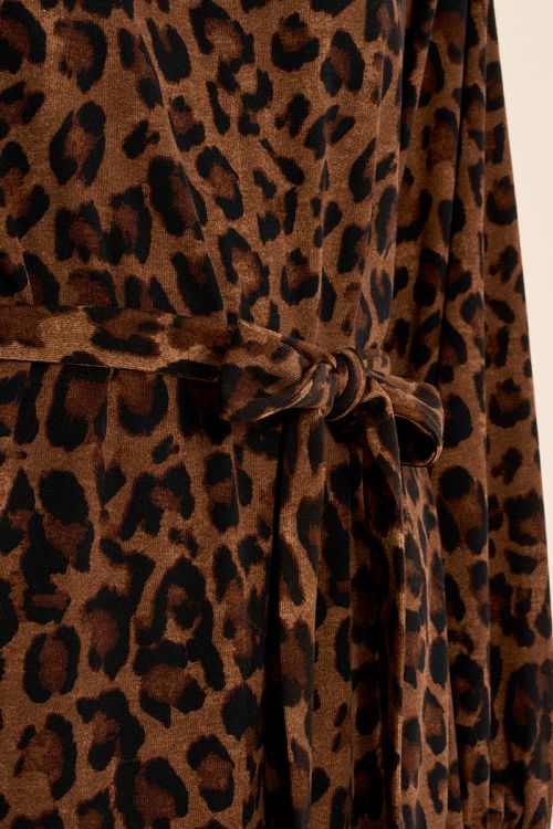 Robe imprimée léopard