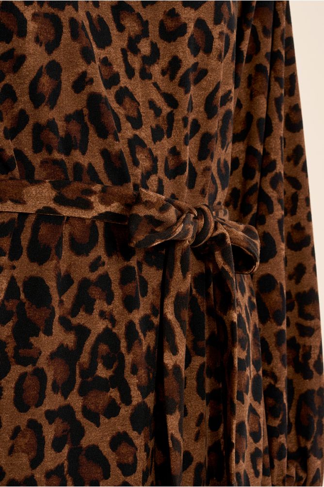 Robe imprimée léopard