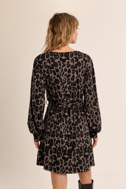 Robe imprimée léopard