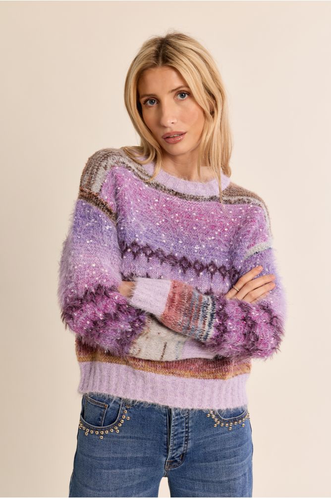 Jersey de manga larga con estampado