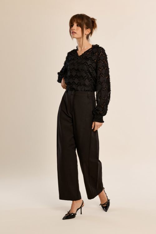 Pantalon large à pinces