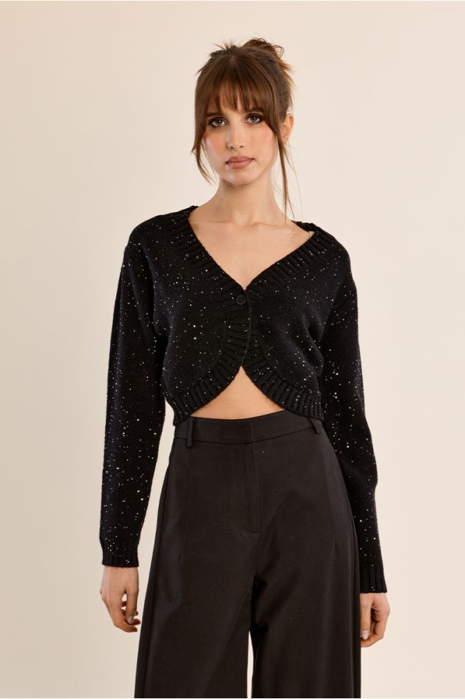 Boléro parsemé de sequins