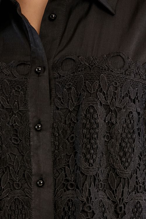 Camicia corta ricamata - Molly Bracken