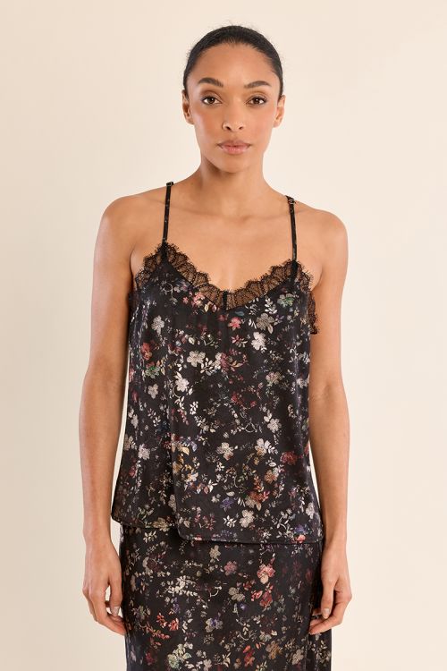 Top lencero con estampado