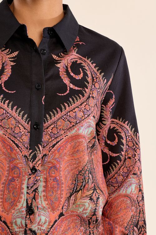 Camisa de manga larga con estampado