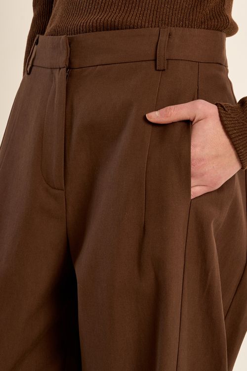 Pantalon large à pinces