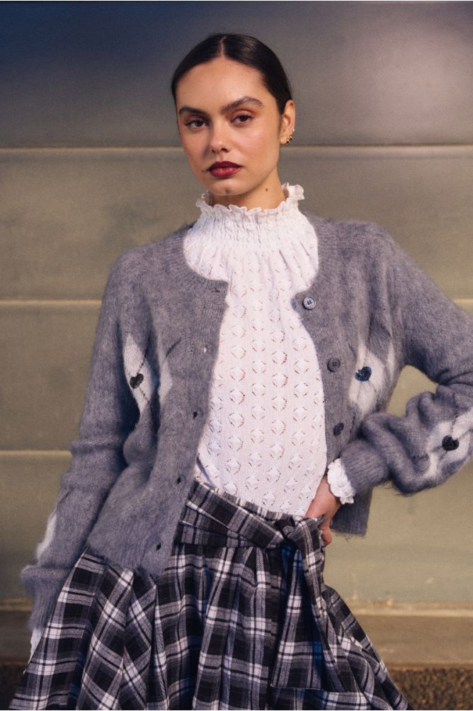 Sous pull Victorien, en semi-transparence