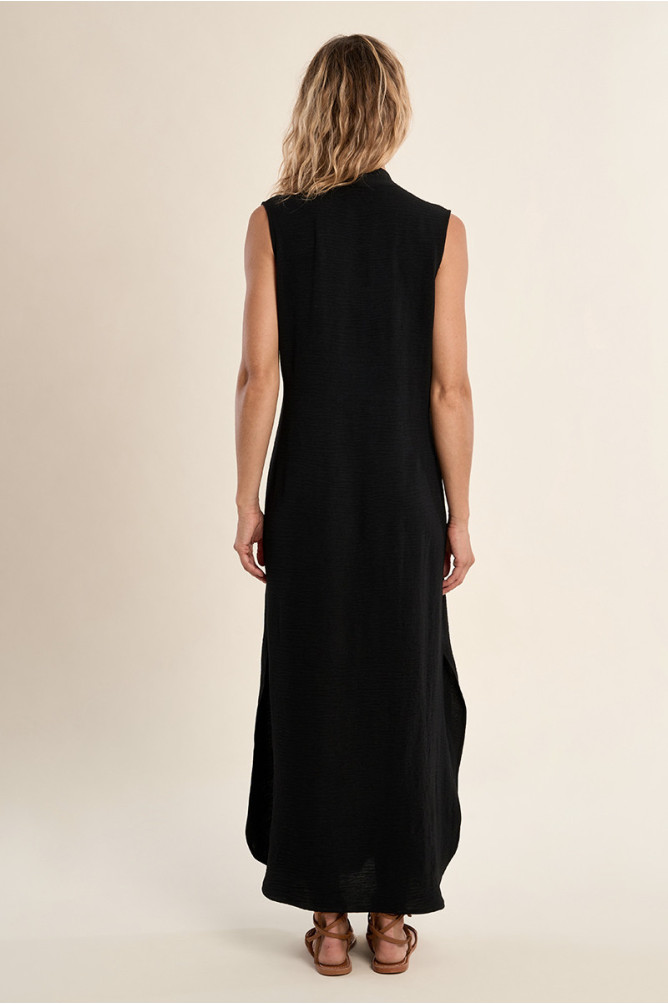 Robe longue trapèze