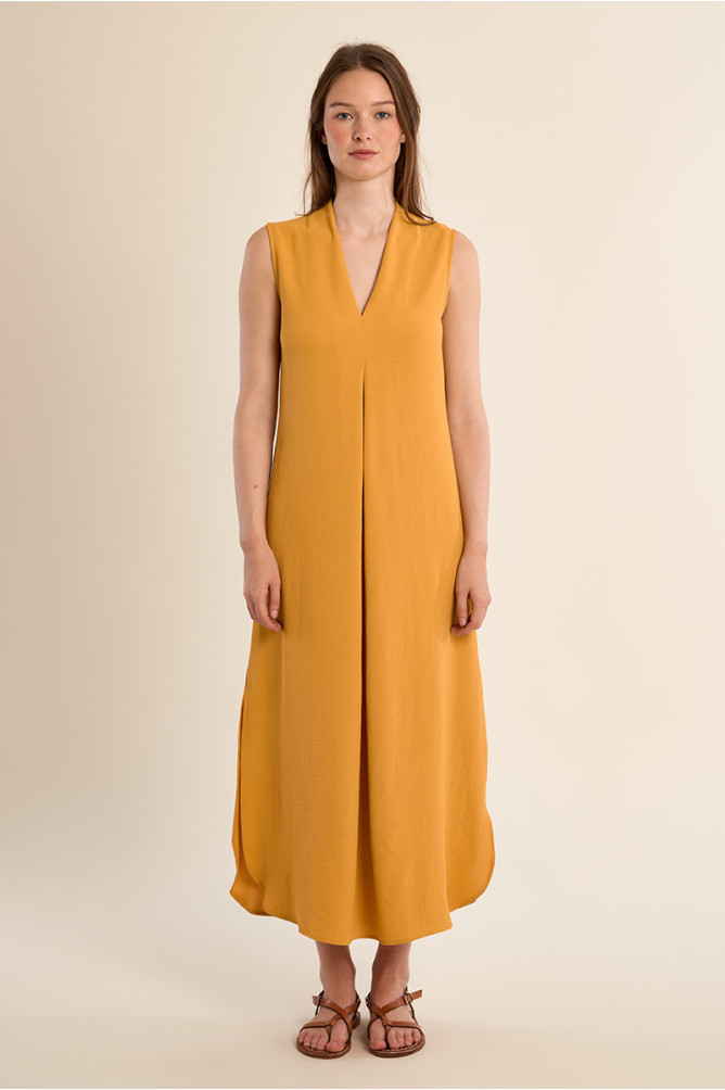 Long A-line dress