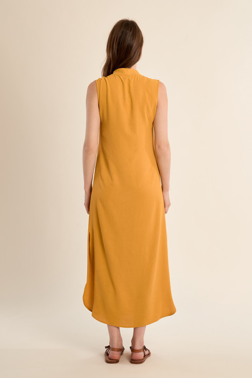 Robe longue trapèze