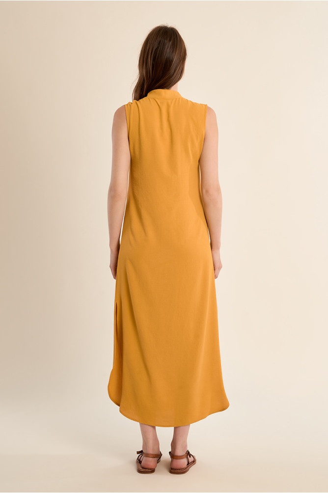 Robe longue trapèze