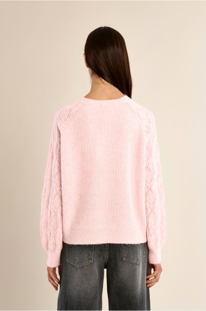 Jersey de manga larga detalle rombos