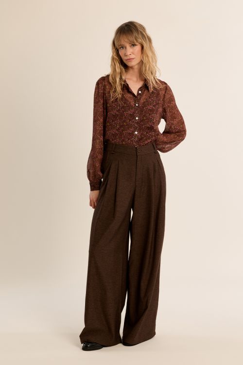 Pantaloni a vita alta a gamba larga - Molly Bracken