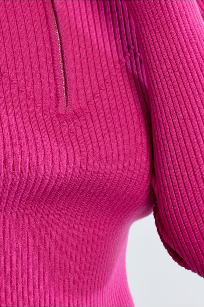 Jersey de manga larga cuello alto