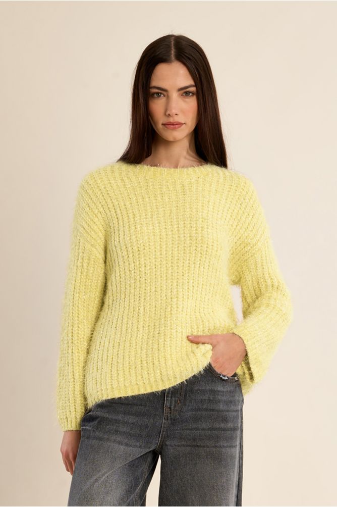 Pull en maille unie