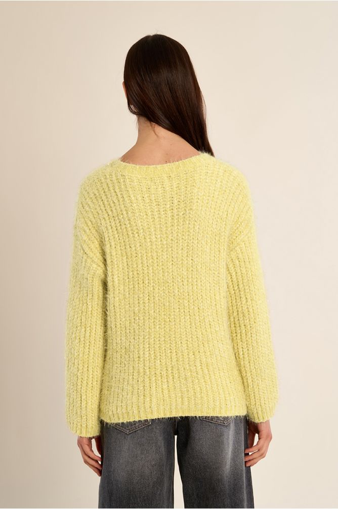 Pull en maille unie