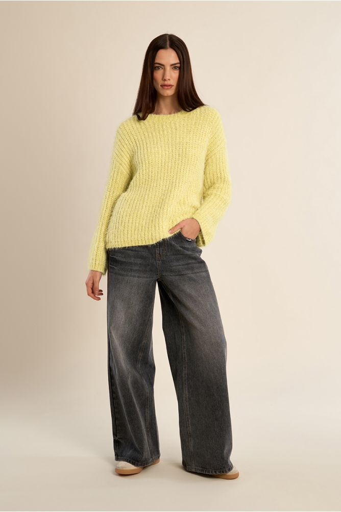Pull en maille unie