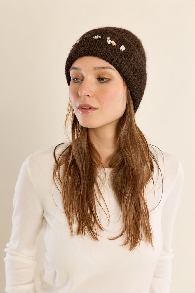 Gorro detalle abalorios