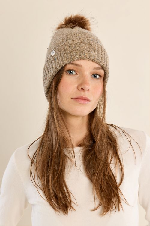 Gorro con pompón