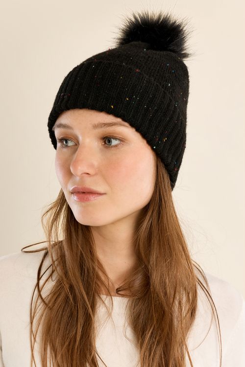 Gorro con pompón