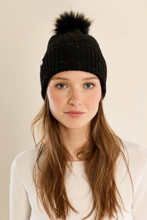Gorro con pompón