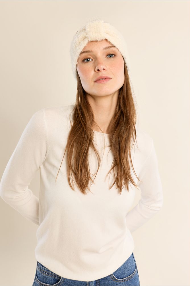 Heather wool headband