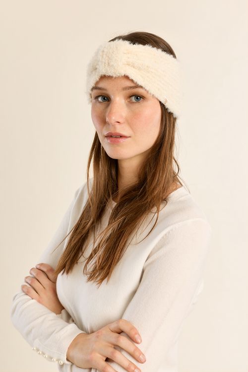 Heather wool headband