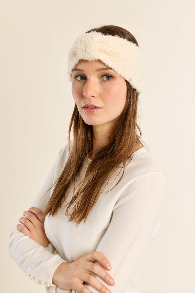 Heather wool headband