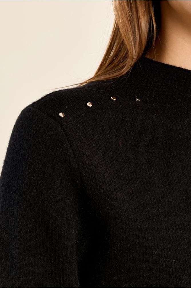 Pull droit en maille fine
