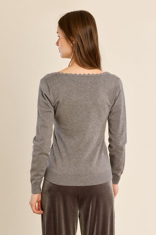 Jersey de manga larga liso