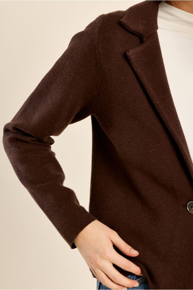 Veste blazer crop